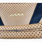 【mutaMARINE/ムータマリン】ゴルフ用バッグ　パンチング ハンドバッグ 合成皮革 ベージュ ユニセックス【中古】【真子質店】【NN】




【Ix】