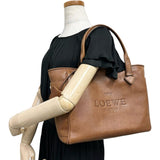【LOEWE/ロエベ】 ヘリテージ レザー ハンドバッグ レザー ブラウン レディース【中古】【真子質店】【NN】 【Ixx】