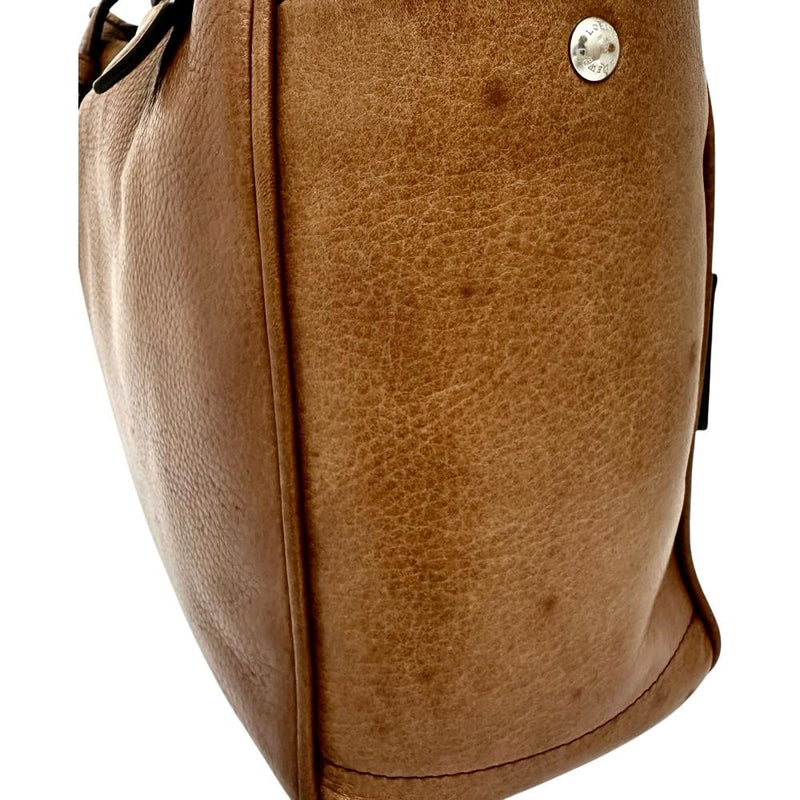 【LOEWE/ロエベ】 ヘリテージ レザー ハンドバッグ レザー ブラウン レディース【中古】【真子質店】【NN】 【Ixx】