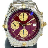 【BREITLING/ブライトリング】 B13050.1  クロノマット ビコロ 腕時計 ステンレススチール/YGイエローゴールド 自動巻き/オートマ ワインレッド文字盤/金目 メンズ
【中古】【真子質店】【GD】




【TxSx】