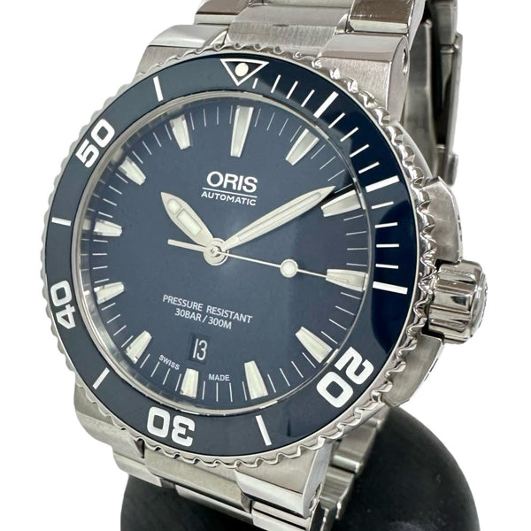 【ORIS/オリス】 アクイスデイト 7653  オーバーホール済 腕時計 ステンレススチール 自動巻き/オートマ 紺文字盤/紺ベゼル メンズ
【中古】【真子質店】【GD】




【MiYS】