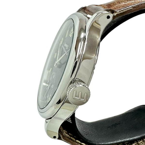 21016 エベラール トラベルセトロ 腕時計 ステンレススチール/レザー 手巻き 黒文字盤/茶革ベルト メンズ
【中古】【真子質店】【GD】




【IDDI】