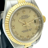 【ROLEX/ロレックス】 デイトジャスト 69173 箱/保有り ローマンインデックス 腕時計 ステンレススチール/YG 自動巻き/オートマ U番(1997年) ゴールド文字盤/コンビベルト レディース
【中古】【真子質店】【BL】




【MoMaDY】
【ex】