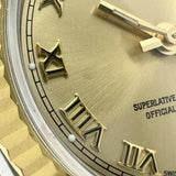 【ROLEX/ロレックス】 デイトジャスト 69173 箱/保有り ローマンインデックス 腕時計 ステンレススチール/YG 自動巻き/オートマ U番(1997年) ゴールド文字盤/コンビベルト レディース
【中古】【真子質店】【BL】




【MoMaDY】
【ex】