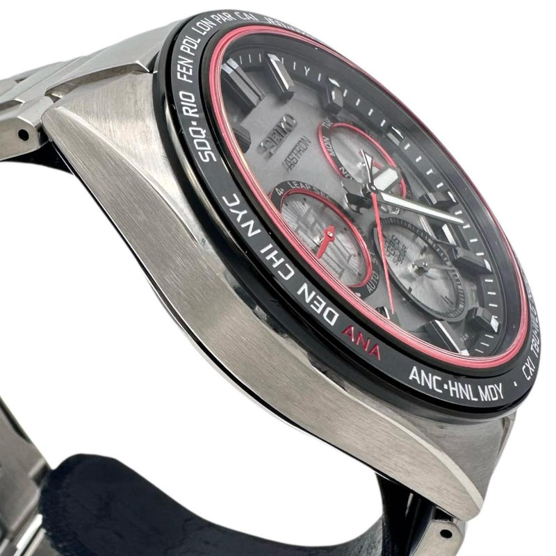 【SEIKO/セイコー】 アストロン 大谷翔平1700本限定 SBXC125(5X53-0BX0) 箱/保あり GPS 腕時計 チタン ソーラー グレー文字盤 メンズ 【中古】【真子質店】【GD】 【IDSY】