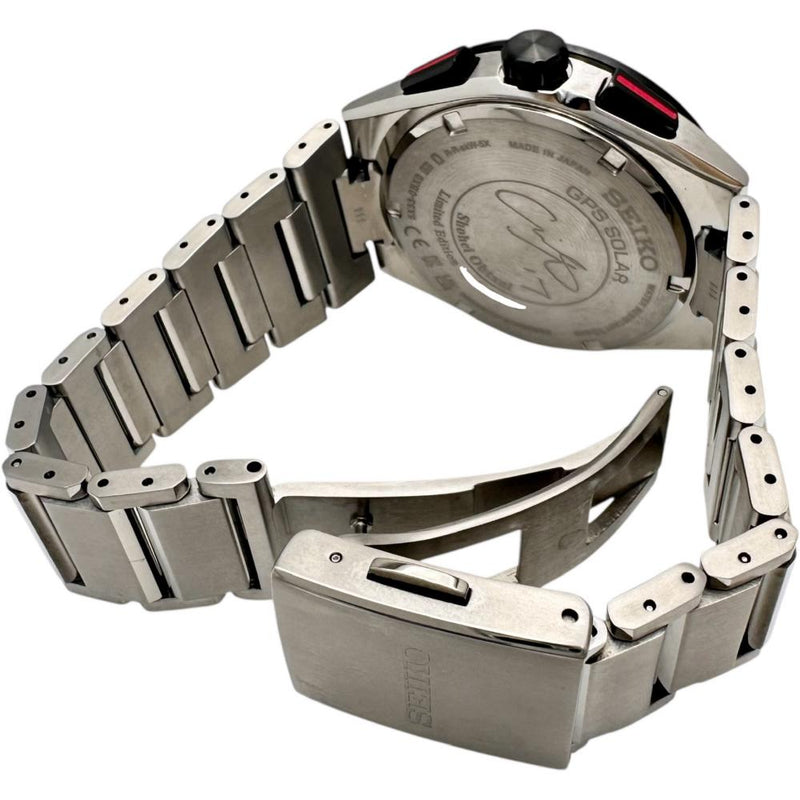 【SEIKO/セイコー】 アストロン 大谷翔平1700本限定 SBXC125(5X53-0BX0) 箱/保あり GPS 腕時計 チタン ソーラー グレー文字盤 メンズ 【中古】【真子質店】【GD】 【IDSY】