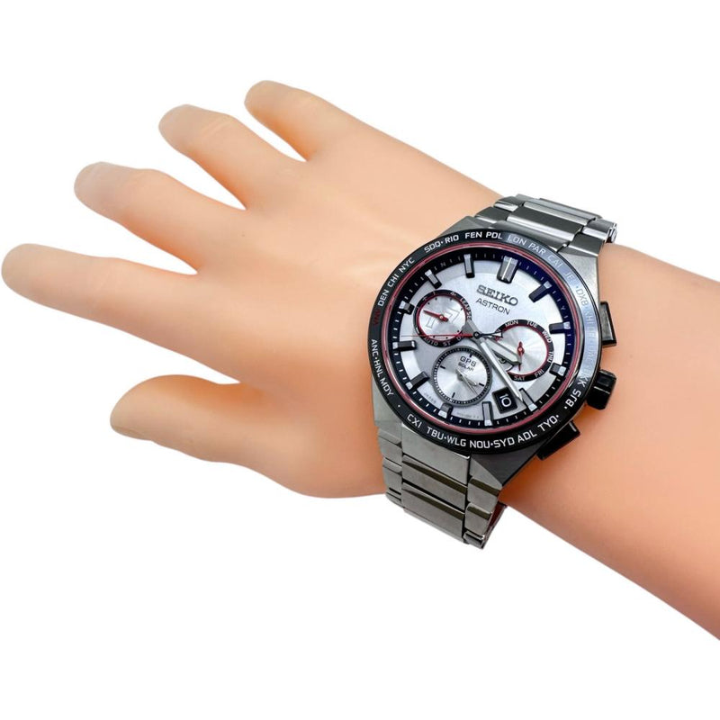 【SEIKO/セイコー】 アストロン 大谷翔平1700本限定 SBXC125(5X53-0BX0) 箱/保あり GPS 腕時計 チタン ソーラー グレー文字盤 メンズ 【中古】【真子質店】【GD】 【IDSY】