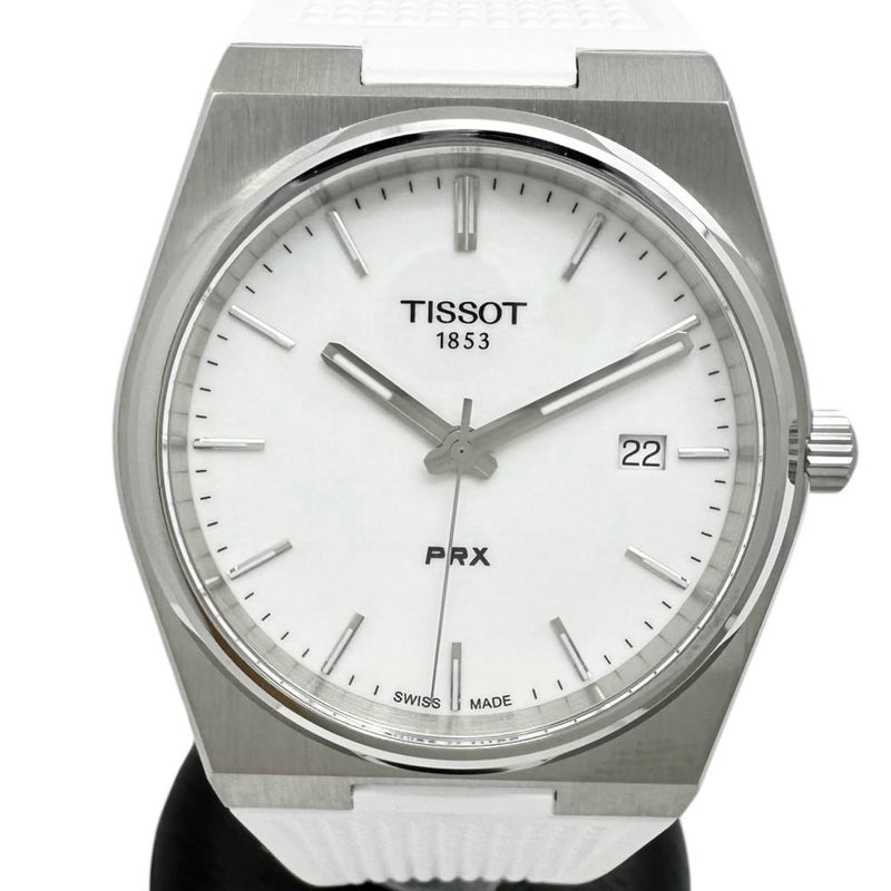【TISSOT/ティソ】 PRX T137.410.17.011.00 未使用 腕時計 ステンレススチール/ラバー クオーツ ホワイト文字盤/白ラバーバンド メンズ
【中古】【真子質店】【NN】




【TKMo】