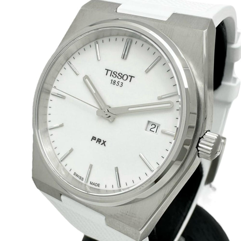 【TISSOT/ティソ】 PRX T137.410.17.011.00 未使用 腕時計 ステンレススチール/ラバー クオーツ ホワイト文字盤/白ラバーバンド メンズ
【中古】【真子質店】【NN】




【TKMo】