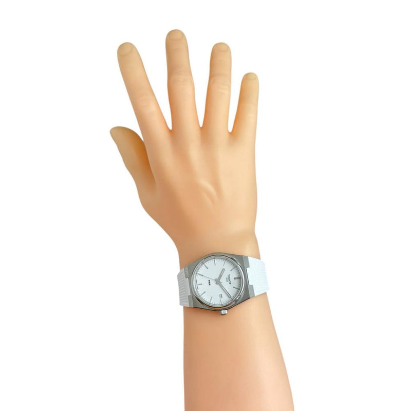 【TISSOT/ティソ】 PRX T137.410.17.011.00 未使用 腕時計 ステンレススチール/ラバー クオーツ ホワイト文字盤/白ラバーバンド メンズ
【中古】【真子質店】【NN】




【TKMo】
