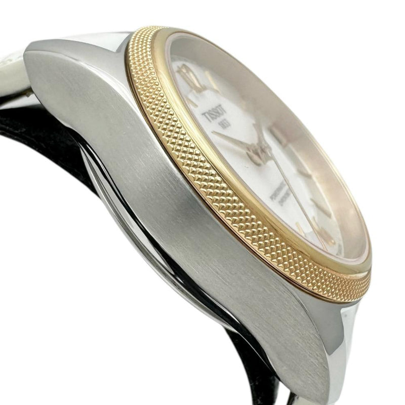 【TISSOT/ティソ】 バラード パワーマティック T108.208.26.117 未使用 腕時計 ステンレススチール/レザー/GP 自動巻き/オートマ シルバー文字盤/ホワイト革 レディース
【中古】【真子質店】【NN】




【YYx】