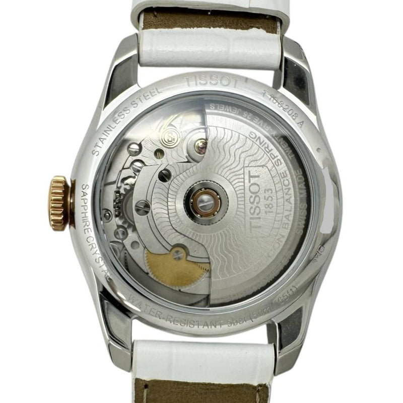 【TISSOT/ティソ】 バラード パワーマティック T108.208.26.117 未使用 腕時計 ステンレススチール/レザー/GP 自動巻き/オートマ シルバー文字盤/ホワイト革 レディース
【中古】【真子質店】【NN】




【YYx】