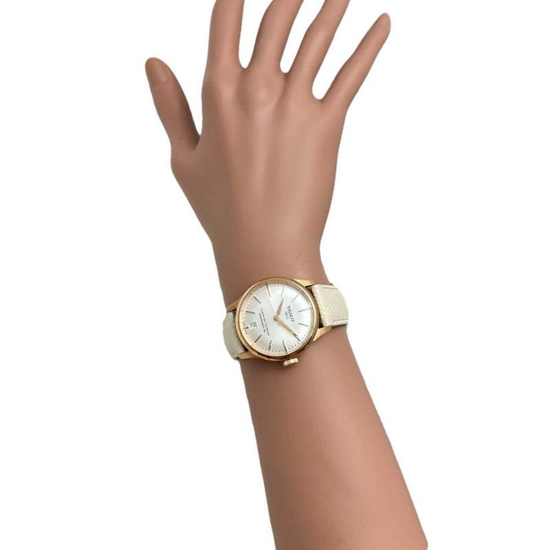 【TISSOT/ティソ】 シュマンデトゥレル パワーマティック80 T139.207.36.031.00 未使用 腕時計 ステンレススチール/レザー/PGメッキ 自動巻き/オートマ シルバー文字盤/ホワイト革ベルト レディース
【中古】【真子質店】【NN】




【MoxY】