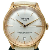 【TISSOT/ティソ】 シュマンデトゥレル パワーマティック80 T139.207.36.031.00 未使用 腕時計 ステンレススチール/レザー/PGメッキ 自動巻き/オートマ シルバー文字盤/ホワイト革ベルト レディース
【中古】【真子質店】【NN】




【MoxY】