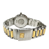 【OMEGA/オメガ】 シーマスター デイト 腕時計 GP/ステンレススチール クオーツ ブラック&ゴールド文字盤 レディース 【中古】【真子質店】【NN】 【MaMox】