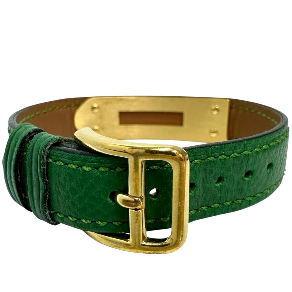 HERMES/エルメス】 ケリー ウォッチ 腕時計 GP/レザー クオーツ