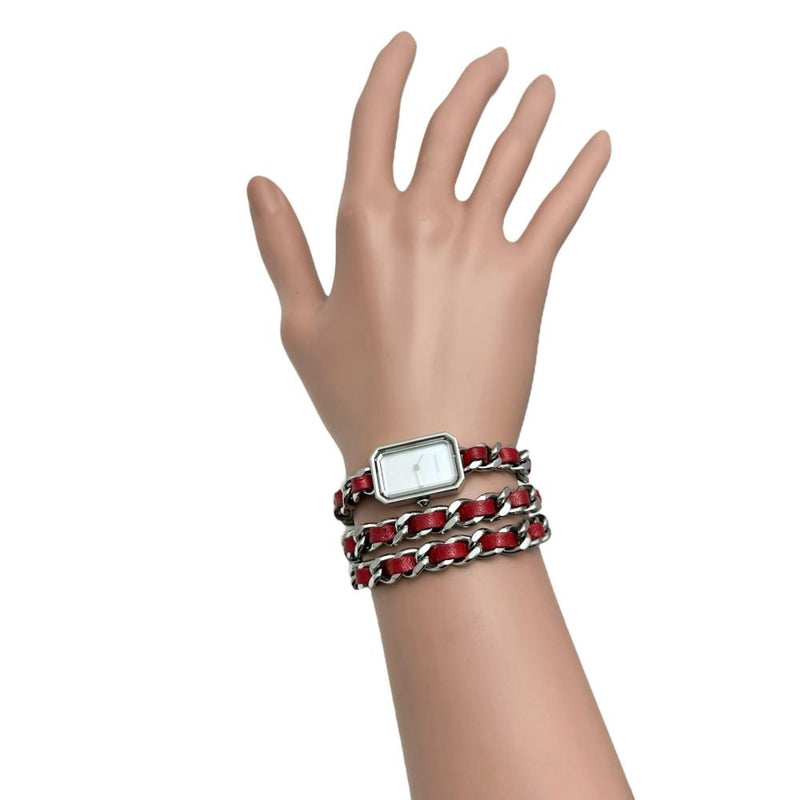 【CHANEL/シャネル】 プルミエール ロック H5313 限定1000本 腕時計 ステンレススチール/シェル クオーツ ホワイトシェル文字盤/赤革ベルト レディース
【中古】【真子質店】【GD】




【TxMoK】