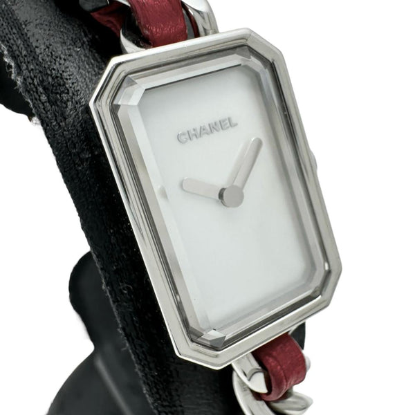 【CHANEL/シャネル】 プルミエール ロック H5313 限定1000本 腕時計 ステンレススチール/シェル クオーツ ホワイトシェル文字盤/赤革ベルト レディース
【中古】【真子質店】【GD】




【TxMoK】