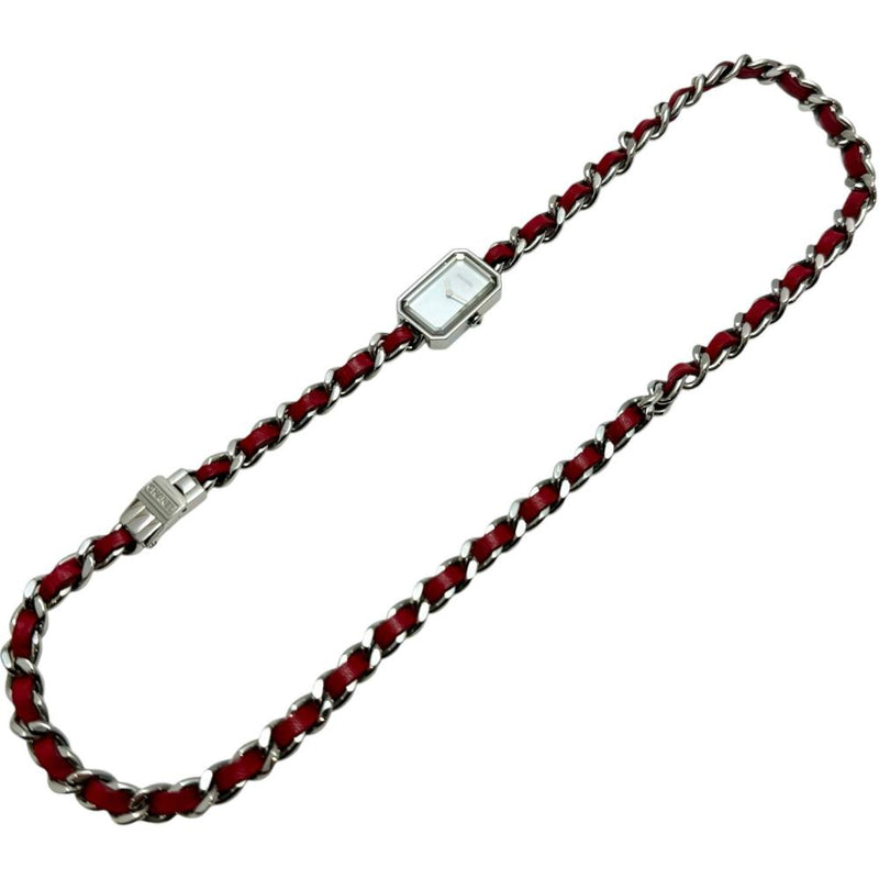 【CHANEL/シャネル】 プルミエール ロック H5313 限定1000本 腕時計 ステンレススチール/シェル クオーツ ホワイトシェル文字盤/赤革ベルト レディース
【中古】【真子質店】【GD】




【TxMoK】