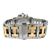 【HERMES/エルメス】 クリッパーナクレ CL1.321 クロノ　保証書/ギャラ/箱付き 腕時計 ステンレススチール/GP クオーツ ピンクシェル文字盤 レディース 【中古】【真子質店】【GD】 【SMoK】