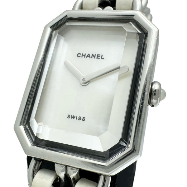 【CHANEL/シャネル】 プルミエールL H1639 電池交換済 腕時計 ステンレススチール/レザー クオーツ シェル文字盤/ホワイト革ベルト レディース
【中古】【真子質店】【GD】




【IKxMo】