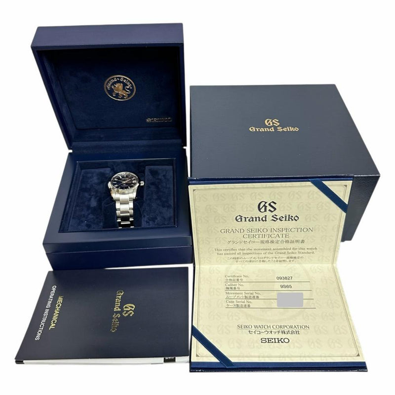【SEIKO/セイコー】 グランドセイコー SBGR073(9S65-00B0) 裏スケ 腕時計 ステンレススチール 自動巻き/オートマ 紺文字盤 メンズ
【中古】【真子質店】【GD】




【TxSx】