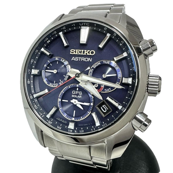 【SEIKO/セイコー】 アストロン 大谷翔平 2022年限定モデル SBXC115(5X53-0BT0) GPS 1700本限定　紺/ネイビー 腕時計 ステンレススチール ソーラー ブルー文字盤 メンズ
【中古】【真子質店】【GD】




【ITSMi】