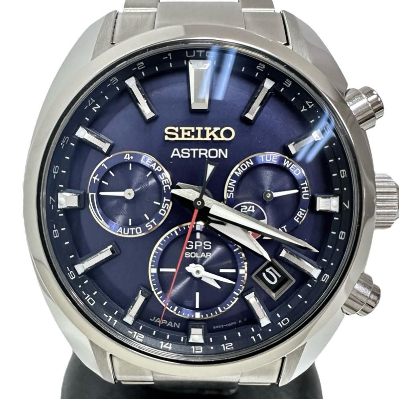 【SEIKO/セイコー】 アストロン 大谷翔平 2022年限定モデル SBXC115(5X53-0BT0) GPS 1700本限定　紺/ネイビー 腕時計 ステンレススチール ソーラー ブルー文字盤 メンズ
【中古】【真子質店】【GD】




【ITSMi】