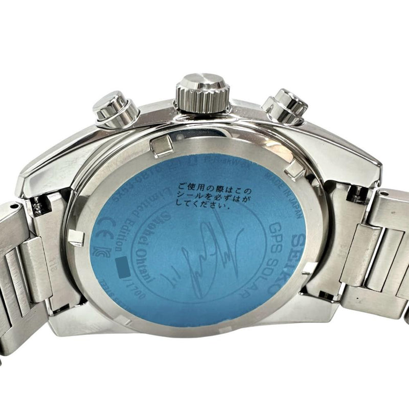 【SEIKO/セイコー】 アストロン 大谷翔平 2022年限定モデル SBXC115(5X53-0BT0) GPS 1700本限定　紺/ネイビー 腕時計 ステンレススチール ソーラー ブルー文字盤 メンズ
【中古】【真子質店】【GD】




【ITSMi】