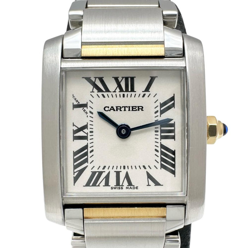 【CARTIER/カルティエ】 タンクフランセーズSM W51007Q4 腕時計 ステンレススチール/YG クオーツ シルバー文字盤/ゴールドシルバーコンビベルト レディース
【中古】【真子質店】【BL】




【MaKDx】