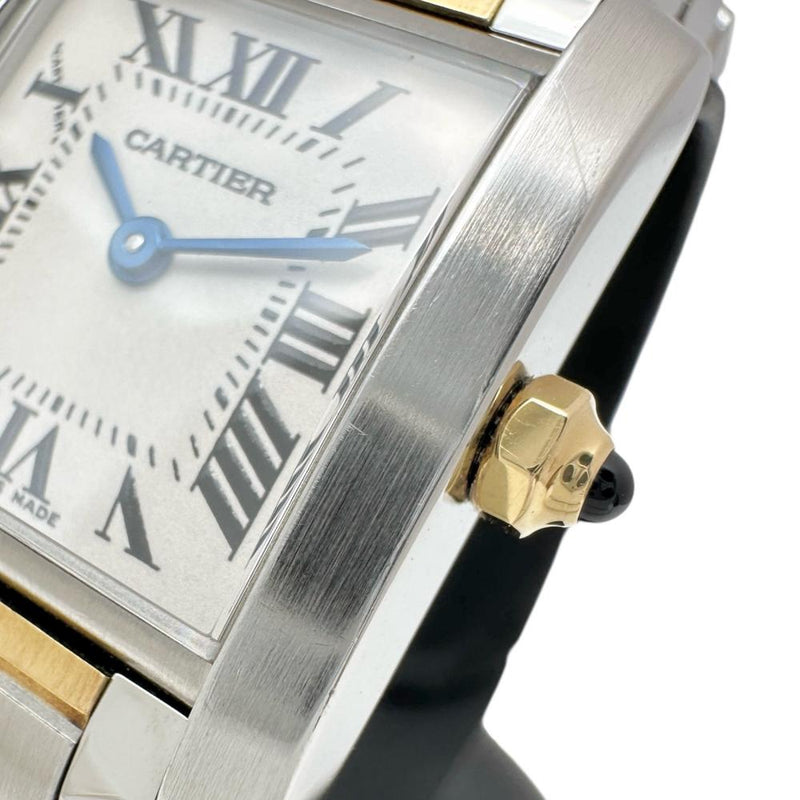 【CARTIER/カルティエ】 タンクフランセーズSM W51007Q4 腕時計 ステンレススチール/YG クオーツ シルバー文字盤/ゴールドシルバーコンビベルト レディース
【中古】【真子質店】【BL】




【MaKDx】
