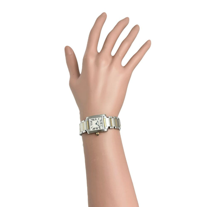 【CARTIER/カルティエ】 タンクフランセーズSM W51007Q4 腕時計 ステンレススチール/YG クオーツ シルバー文字盤/ゴールドシルバーコンビベルト レディース
【中古】【真子質店】【BL】




【MaKDx】