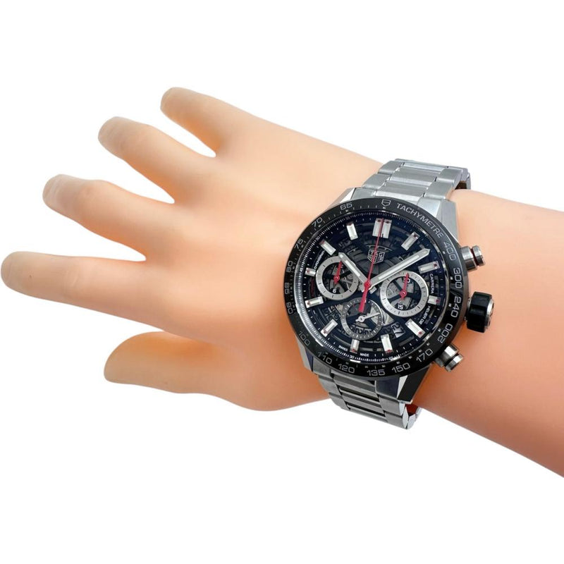 【TAG HEUER/タグホイヤー】 カレラ CBG2010 ホイヤー02 スケルトン 腕時計 ステンレススチール 自動巻き/オートマ 黒文字盤/銀ベルト メンズ
【中古】【真子質店】【GD】




【TSKx】