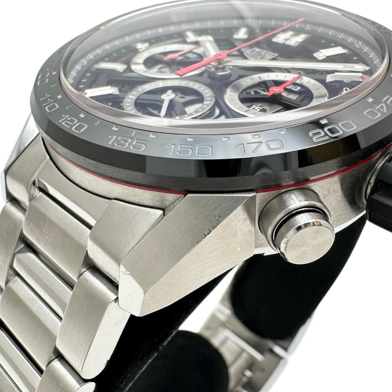 【TAG HEUER/タグホイヤー】 カレラ CBG2010 ホイヤー02 スケルトン 腕時計 ステンレススチール 自動巻き/オートマ 黒文字盤/銀ベルト メンズ
【中古】【真子質店】【GD】




【TSKx】