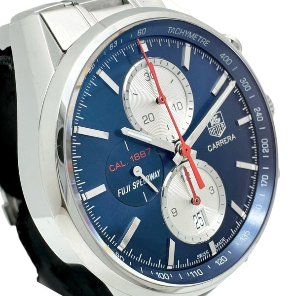 【TAG HEUER/タグホイヤー】 カレラ 富士スピードウェイ限定400本 CAR211B 裏スケルトン 腕時計 ステンレススチール 自動巻き/オートマ ネイビー文字盤 メンズ
【中古】【真子質店】【GD】




【ISxMa】