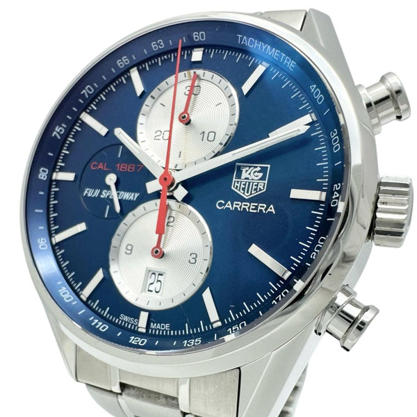 【TAG HEUER/タグホイヤー】 カレラ 富士スピードウェイ限定400本 CAR211B 裏スケルトン 腕時計 ステンレススチール 自動巻き/オートマ ネイビー文字盤 メンズ
【中古】【真子質店】【GD】




【ISxMa】