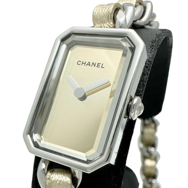 【CHANEL/シャネル】 プルミエール ロック H5583 3重ブレス 1000本限定 腕時計 ステンレススチール/レザー/ミラー クオーツ ゴールドミラー文字盤/ゴールド革ベルト レディース
【中古】【真子質店】【GD】




【IYYI】