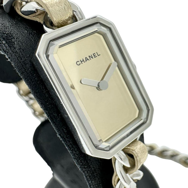 【CHANEL/シャネル】 プルミエール ロック H5583 3重ブレス 1000本限定 腕時計 ステンレススチール/レザー/ミラー クオーツ ゴールドミラー文字盤/ゴールド革ベルト レディース
【中古】【真子質店】【GD】




【IYYI】
