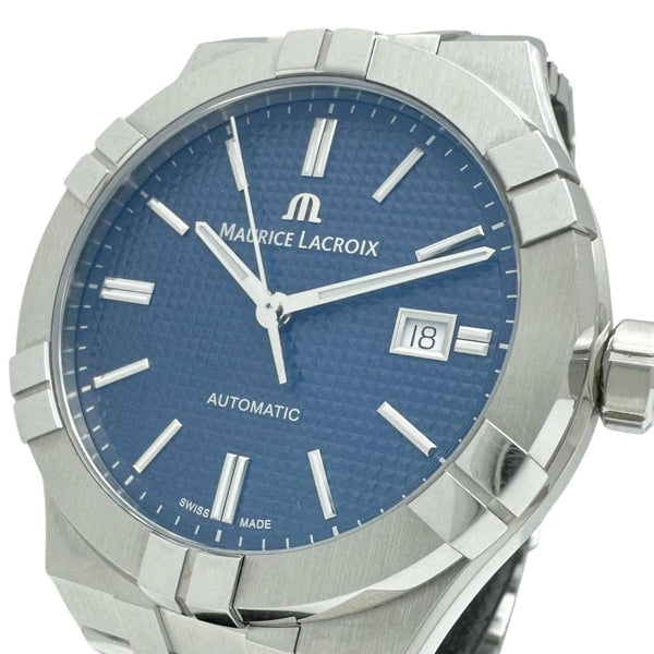 【MAURICE LACROIX/モーリスラクロア】 アイコン AI6008 裏スケルトン 腕時計 ステンレススチール 自動巻き/オートマ ブルー文字盤/シルバーバンド メンズ
【中古】【真子質店】【GD】




【IxKMi】