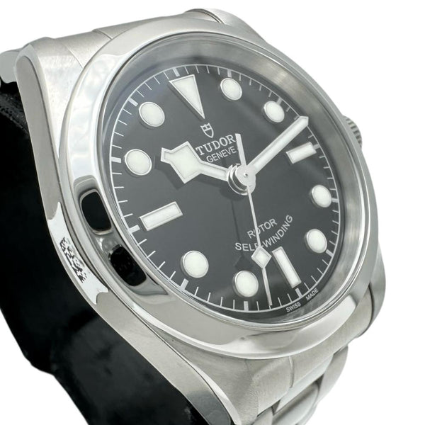 【TUDOR/チューダー/チュードル】 ブラックベイ32 79580 腕時計 ステンレススチール 自動巻き/オートマ ブラック文字盤/シルバーバンド レディース 【中古】【真子質店】【GD】 【IKKI】