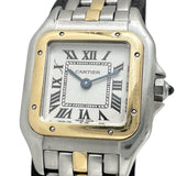 【CARTIER/カルティエ】 パンテールSM 1ロウ 　オーバーホール済 腕時計 ステンレススチール/YG クオーツ シルバー文字盤/ゴールドシルバーコンビベルト レディース
【中古】【真子質店】【GD】




【TTxx】