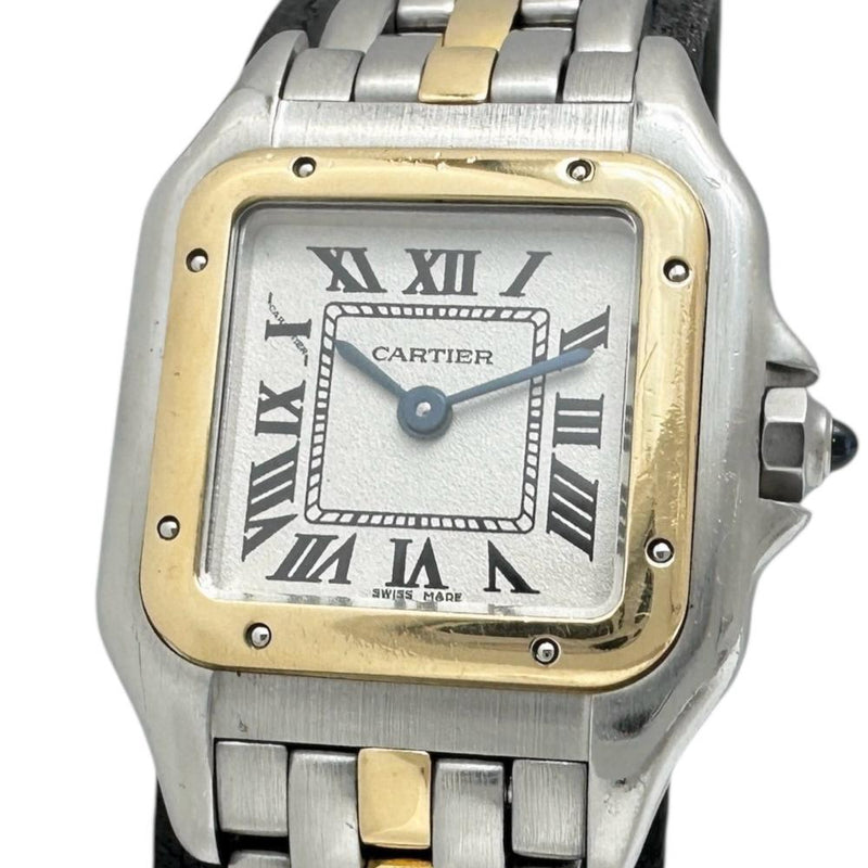 【CARTIER/カルティエ】 パンテールSM 1ロウ 　オーバーホール済 腕時計 ステンレススチール/YG クオーツ シルバー文字盤/ゴールドシルバーコンビベルト レディース
【中古】【真子質店】【GD】




【TTxx】