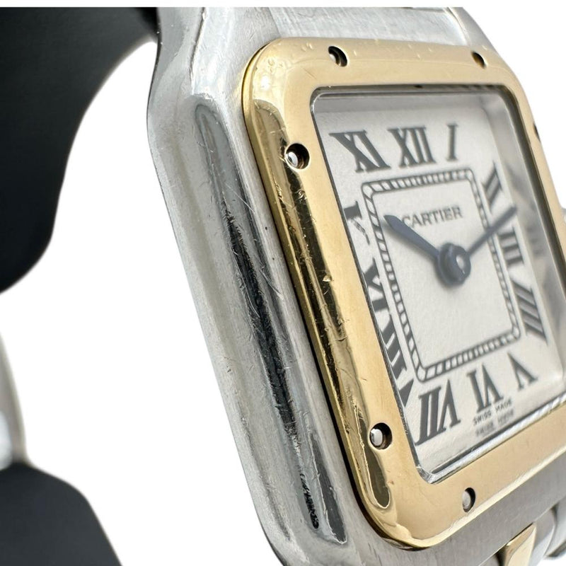 【CARTIER/カルティエ】 パンテールSM 1ロウ 　オーバーホール済 腕時計 ステンレススチール/YG クオーツ シルバー文字盤/ゴールドシルバーコンビベルト レディース
【中古】【真子質店】【GD】




【TTxx】