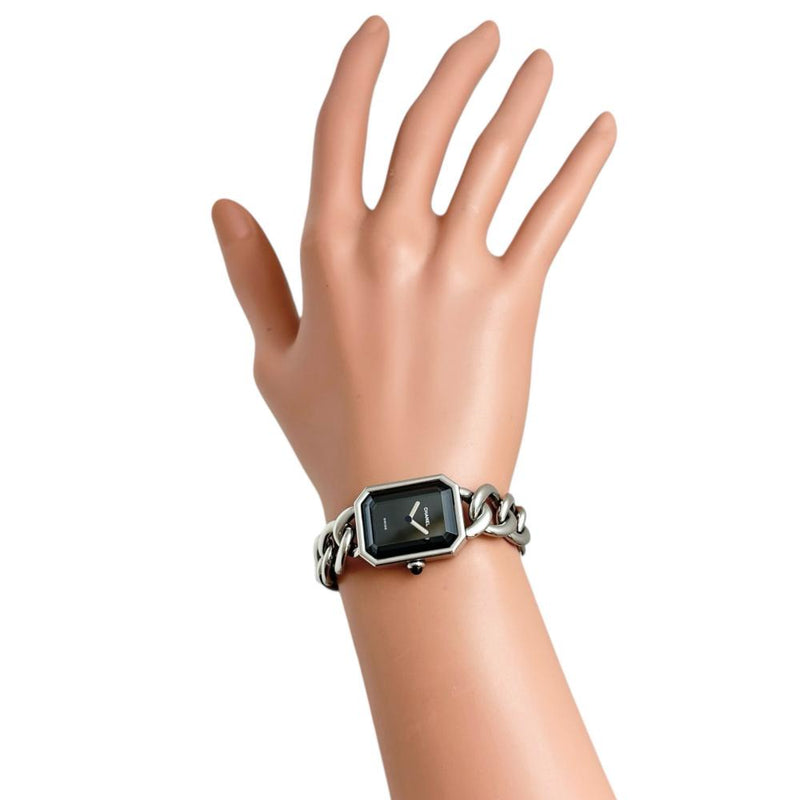 【CHANEL/シャネル】 プルミエールM H0452 オーバーホール済み 腕時計 ステンレススチール クオーツ ブラック文字盤/シルバーベルト レディース
【中古】【真子質店】【BL】




【IMoDx】