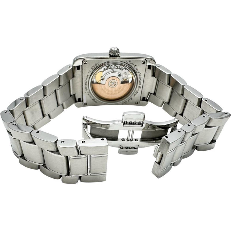 【FREDERIQUE CONSTANT/フレデリック・コンスタント】 クラシックカレ ハートビート FC-310MPN4S36 腕時計 ステンレススチール/シェル 自動巻き/オートマ ブルーシェル文字盤/シルバーバンド メンズ 【中古】【真子質店】【GD】 【SSx】