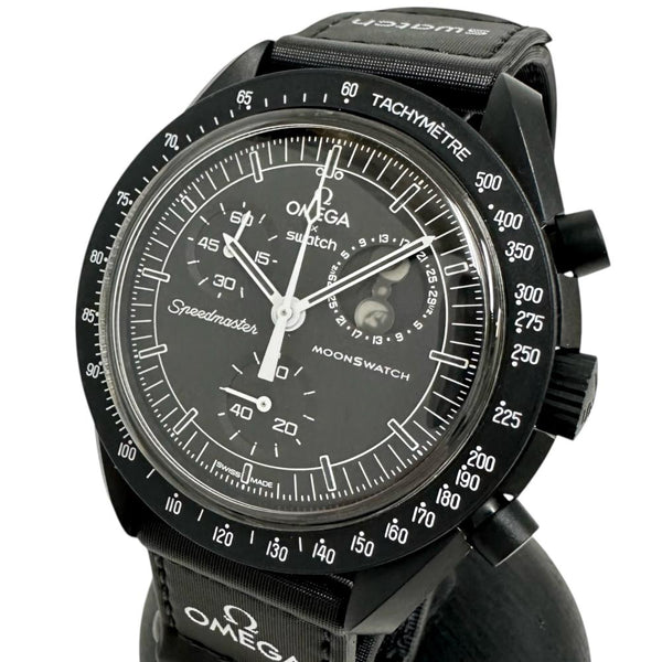 【Swatch/スウォッチ】 スピードマスター S033B700 OMEGAコラボ スヌーピー　クロノグラフ 腕時計 プラスチック クオーツ 黒文字盤 メンズ
【中古】【真子質店】【NN】




【MaIS】