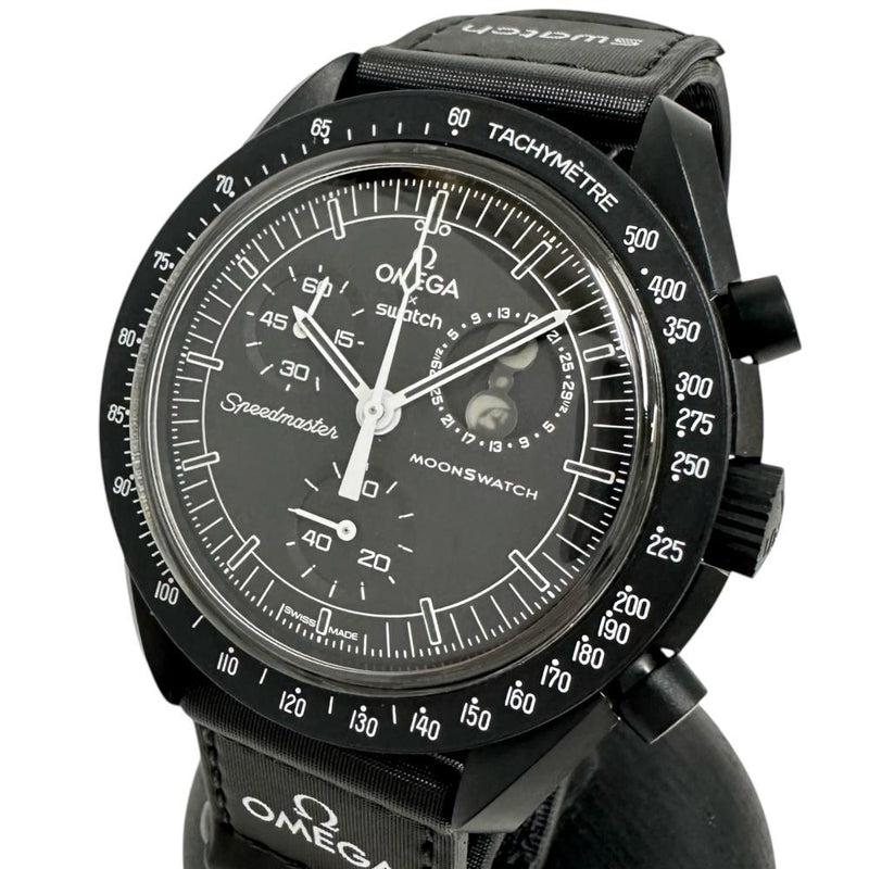 【Swatch/スウォッチ】 スピードマスター S033B700 OMEGAコラボ スヌーピー　クロノグラフ 腕時計 プラスチック クオーツ 黒文字盤 メンズ
【中古】【真子質店】【NN】




【MaIS】