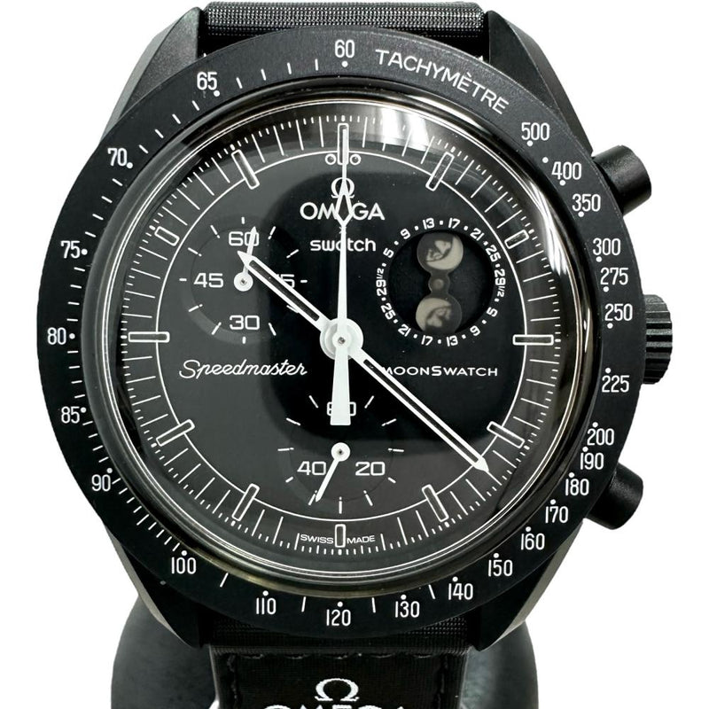 【Swatch/スウォッチ】 スピードマスター S033B700 OMEGAコラボ スヌーピー　クロノグラフ 腕時計 プラスチック クオーツ 黒文字盤 メンズ
【中古】【真子質店】【NN】




【MaIS】