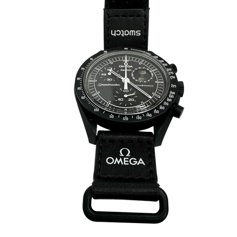 【Swatch/スウォッチ】 スピードマスター S033B700 OMEGAコラボ スヌーピー　クロノグラフ 腕時計 プラスチック クオーツ 黒文字盤 メンズ
【中古】【真子質店】【NN】




【MaIS】