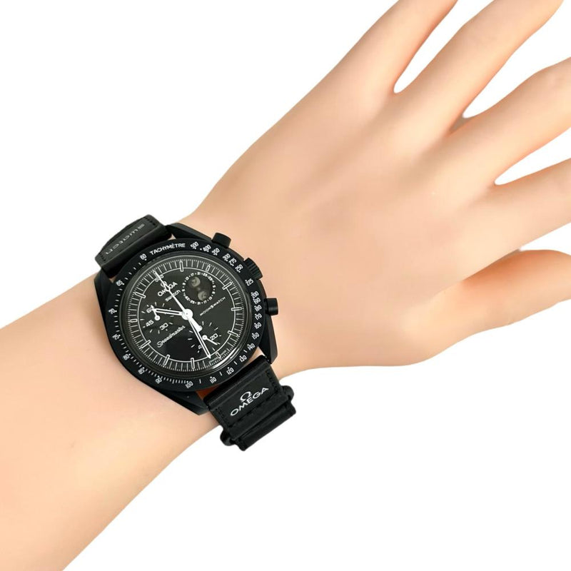 【Swatch/スウォッチ】 スピードマスター S033B700 OMEGAコラボ スヌーピー　クロノグラフ 腕時計 プラスチック クオーツ 黒文字盤 メンズ
【中古】【真子質店】【NN】




【MaIS】